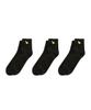 Mark Gonzales Angel Wappen Ankle Socks 3-Pack - Black