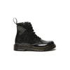 Dr. Martens Stivali Junior 1460 Paillettes Suola Lucida alla Moda Casual con Zip Stivali per Bambini Nero 27050001