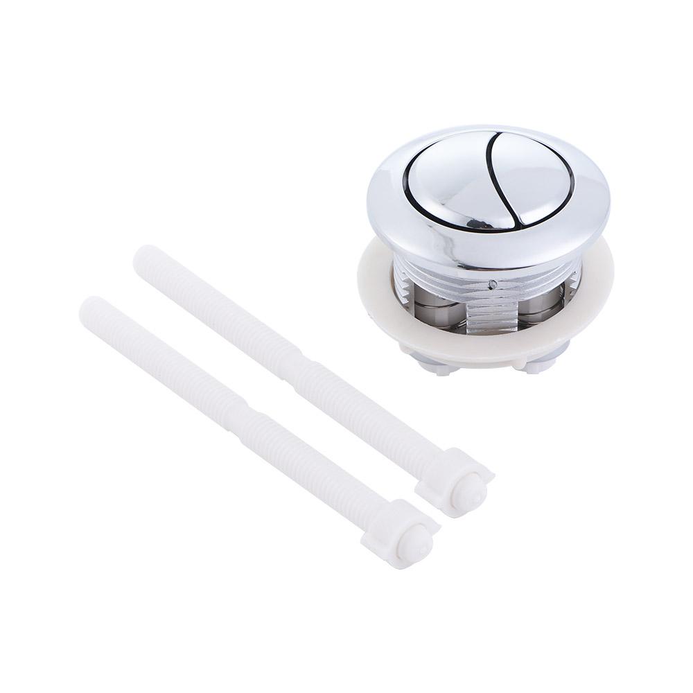 Plastic Flusher Parts Fittings with Thread Water Tank Parts Bathroom Fixture Tank Button Toilet Button Dual Flush Valev Buttons