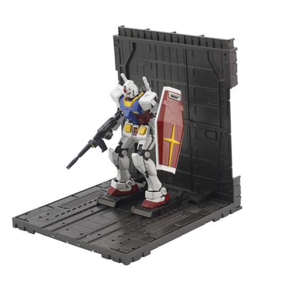 Gundam Robot Hangar Action Figure Model DIY Assembly Puzzles Toy Collectible