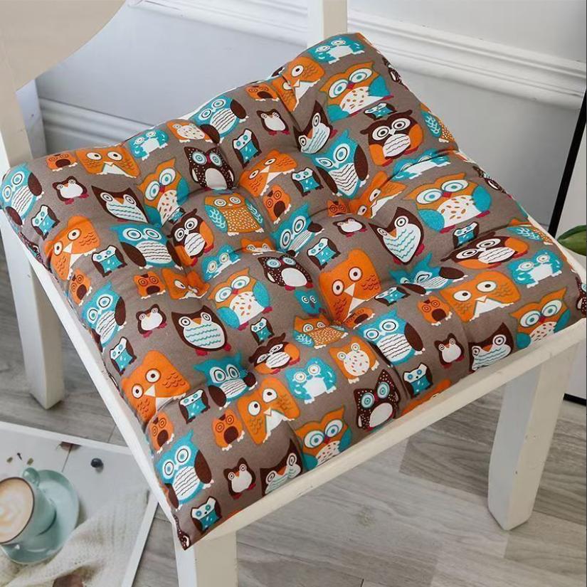 Soft Breathable Modern Solid Color Chair Cushions,Multifunctional Square Seat Pads, Suitable for Office, Home and Dining Comfort