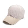 ins trendy versatile sunshade sun hat classic checkerboard printing baseball cap children