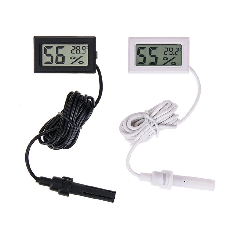 Fast Response Precise Environment Hygrometer Humidity Meter With External Probe For Home Office Greenhouses Applications
