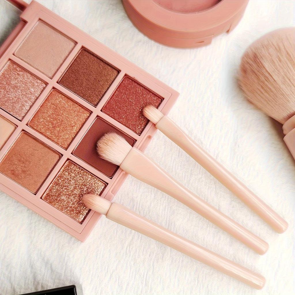 4-in-1 Makeup Brushes for Girls Makeup Brushes Makeup Tools Double-headed Makeup Brushes