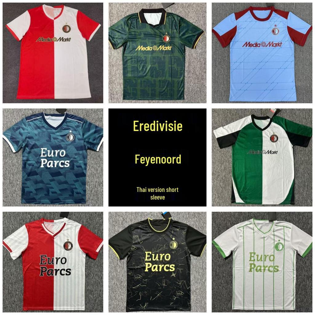 Feyenoord 2526 Home/Away Short Sleeve Jersey - Giménez & Kökçü