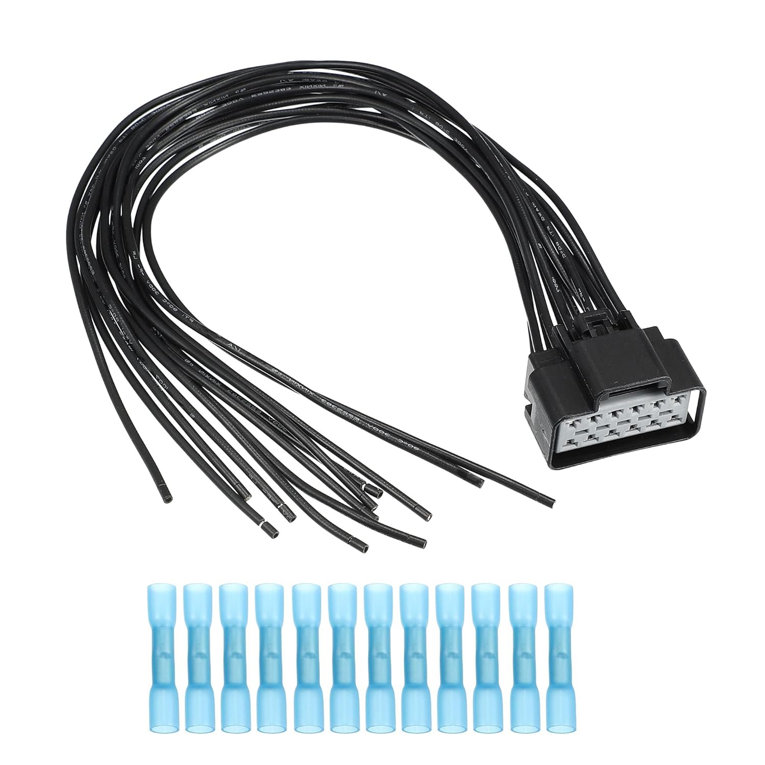 

Unifizz WPT928 15326110 Комплект проводов разъема модуля сиденья с подогревом/охлаждением Замена жгута проводов разъема сиденья с подогревом для Ford F-250 F-350 F-450
