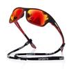 1pc Stylish Sports Sunglasses For Men & Women Outdoor Cycling Driving Fishing Polarized Fashion Glasses Comes With Strap