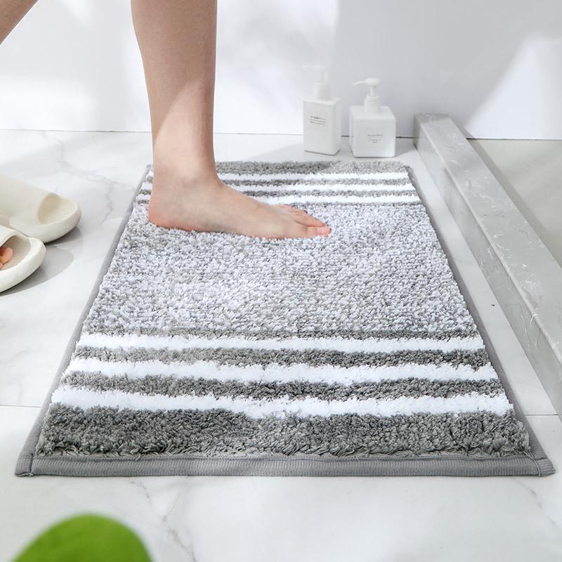 

Потовщений U-подібний протиковзкий абсорбуючий килимок для туалету - брудостійкий килимок для ванної та приліжкового килимка 40x60 cm