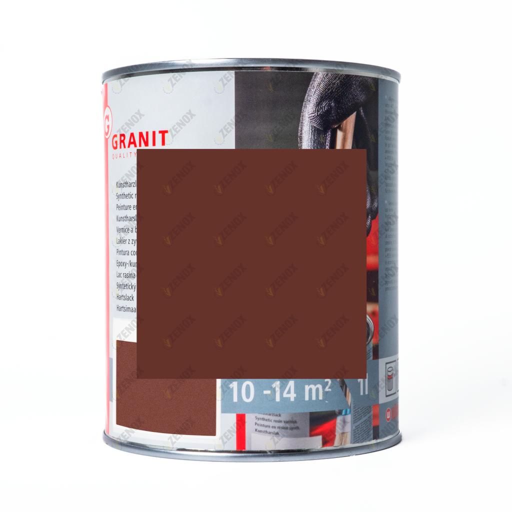 Paint Varnish red RAL 8012 NOPOLUX WILCKENS GRANIT 1 Can