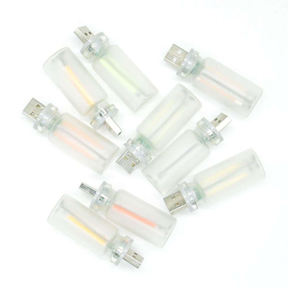 Frosted Glass USB Night Light Touch Control LED Filament Light Bulb  Bedroom Decor