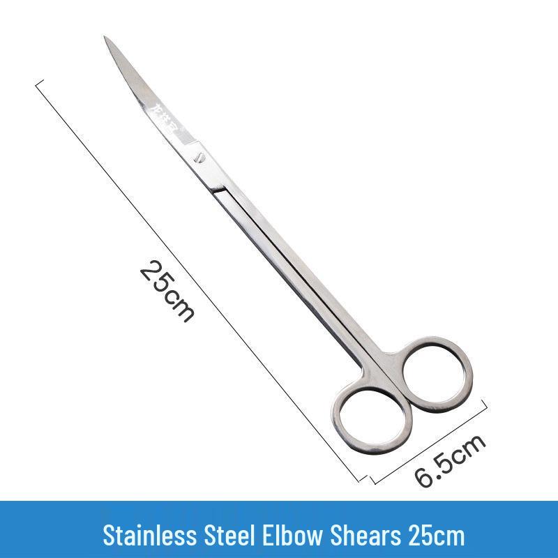 Longxiang Palace Aquarium Landscaping Set: Stainless Steel Tweezers, Feeding Tongs, and Wave Scissors for Aquatic Plants in Fish Tanks