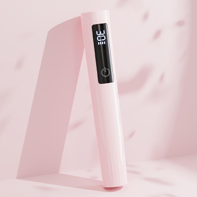 Mini Lampe UV Portable Sans Fil pour Ongles en Gel Lampe UV pour Ongles avec Affichage LED Petite Lampe de Thérapie par la Lumière Portable Ongle