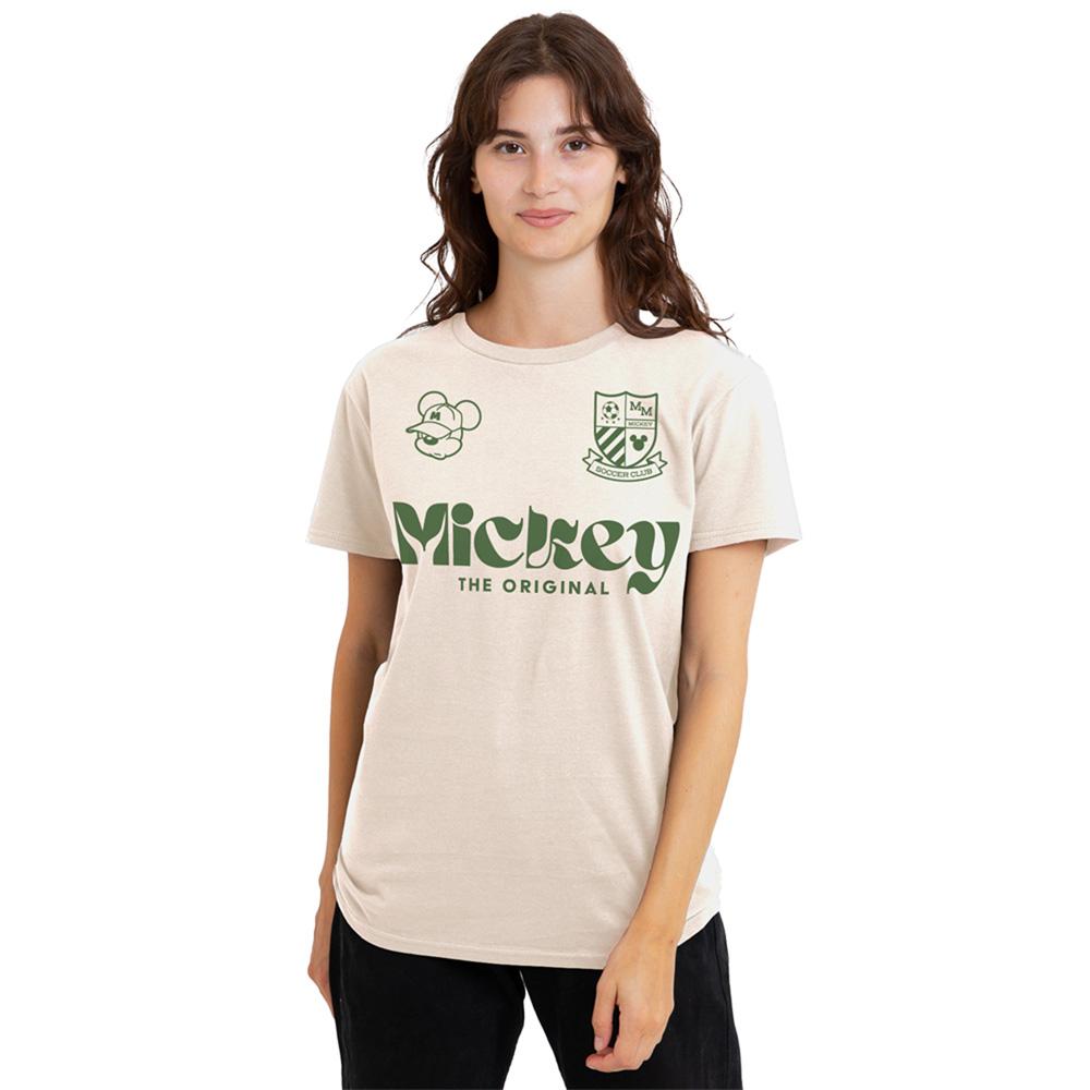 Disney Womens/Ladies Football USA Mickey Mouse T-Shirt