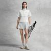 FILA Golf Series Fashion Simple Trendy Sports Casual Versatile Comfortable Half-Zip Stand Collar Cool Touch Short Sleeve T-Shirt A11W625130FWT