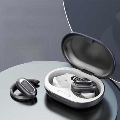 Açık Kulak Kablosuz Bluetooth Kulaklıklar, Ayarlanabilir Spor Kulaklıklar Kulak Klipsi Tasarımı ile, Koşu ve Egzersiz için Güvenli Oturma, Gelişmiş Konfor
