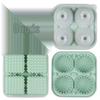 Diamond Pattern Ice Cube & Ball Mold Set