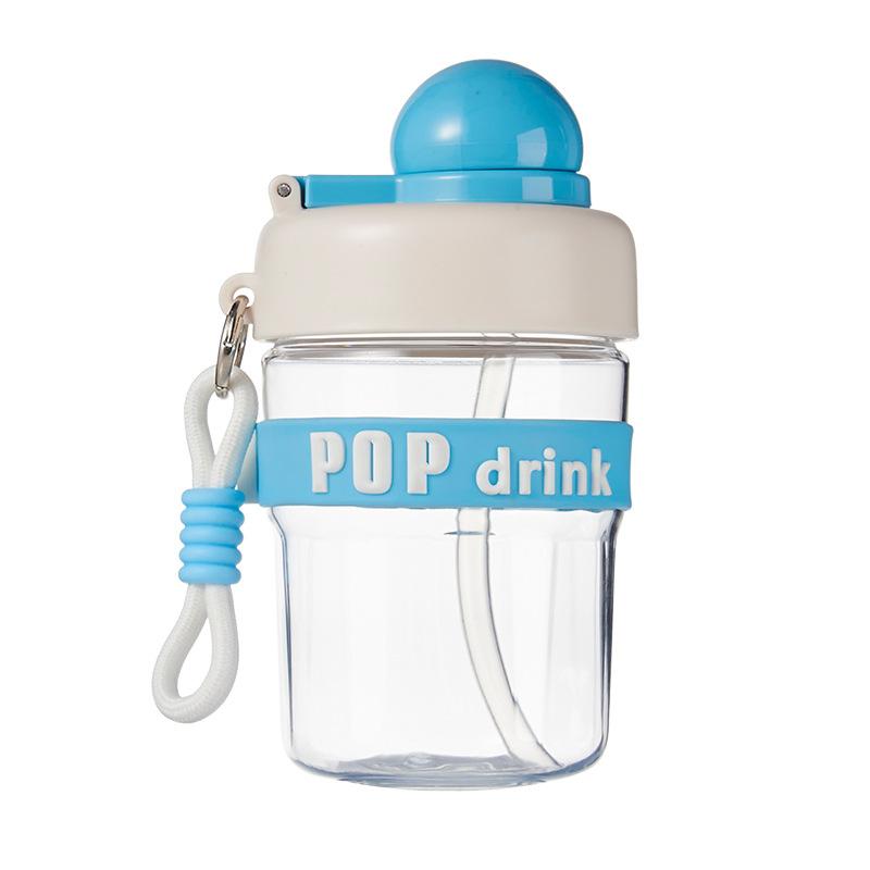 Coffee Cup, Double-drinking Cup, Cute Letter Children's Water Cup, Plastic Cup