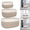 Cotton Rope Basket Holder Shelf Basket for Towel Storage Pet Toys Bedroom
