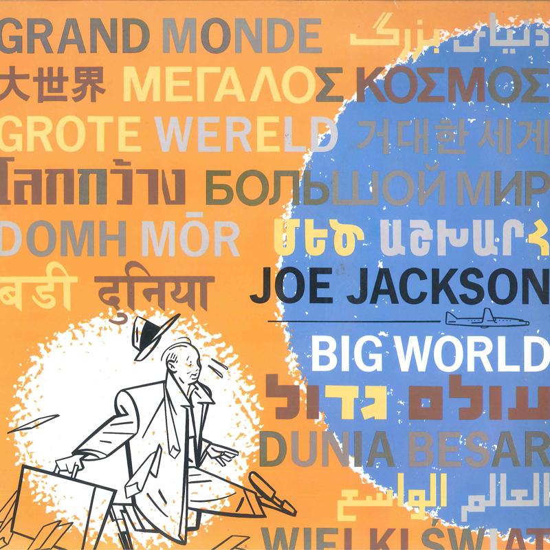 

LP Record JOE JACKSON - Big World AMP50078 A&M 1986 Japan Obi Rock Used