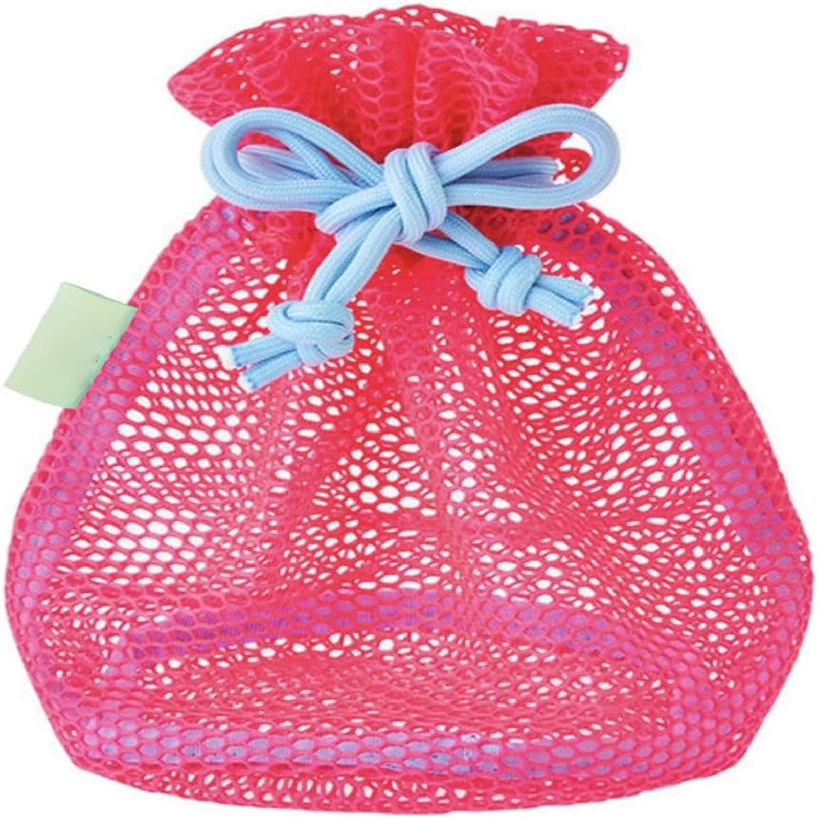 

Mesh Drawstring Storage Bag Durable Breathable Organizer Pouch with Adjustable Closure Suitable for Travel Home and Daily Use One Size фіолетовий