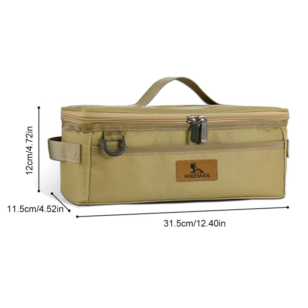 Cooking Utensil Organizer Portable Kitchen Utensil Storage Bag Large Capacity Waterproof Moisture-proof Outdoor Camping Supplies