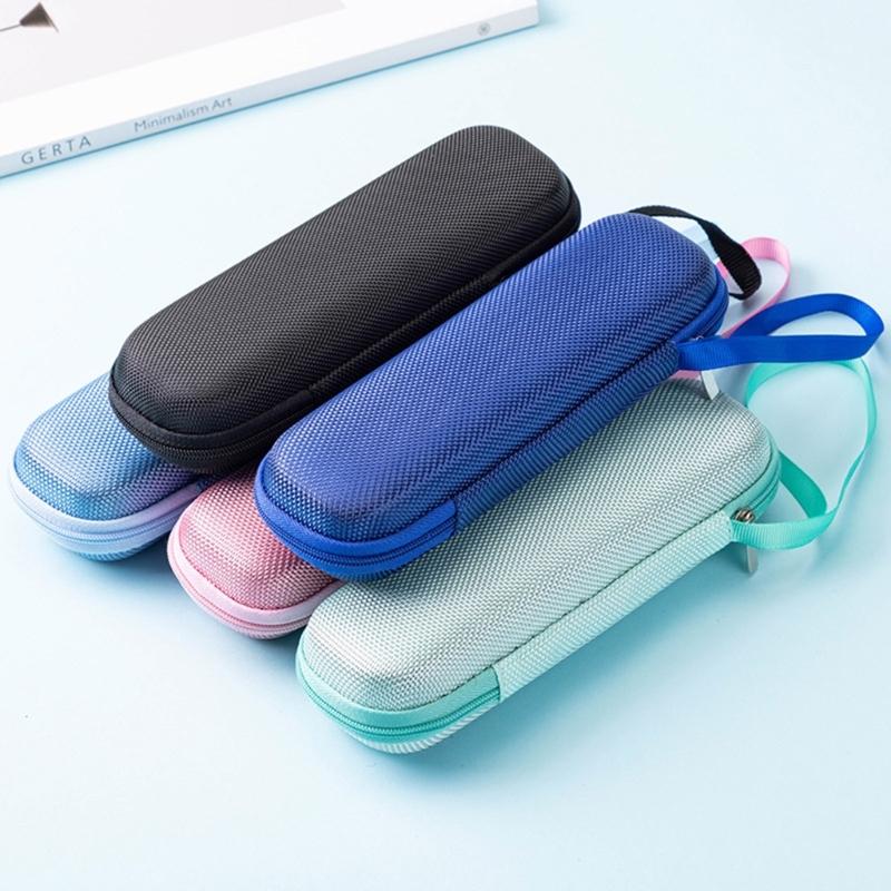 Reisebürstenhalter Praktische Federtasche Federmäppchen Make-up-Pinsel-Etui Tragbare Kosmetiktasche Stifteetui Schulbedarf