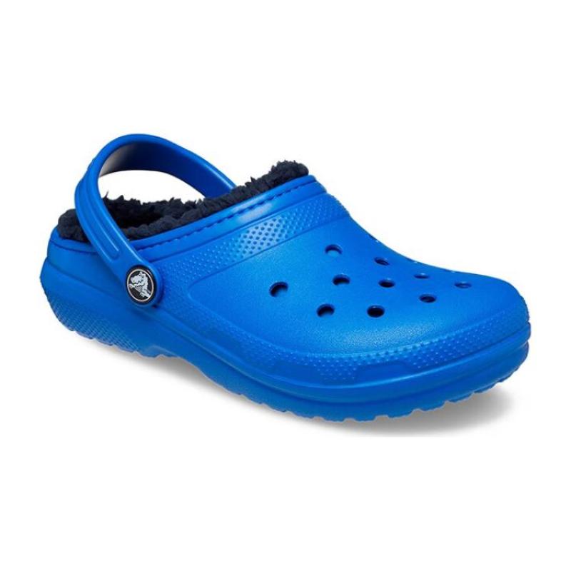 Crocs Comfortable Non-Slip Shock-Absorbing Children's Sandals Thunderbolt Blue Children's Model