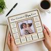 Wooden Photo Frame The Greatest Mom Ever 25cm Square Frame Home Decoration Craft Gift for Mother's Day Display