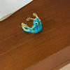 New Originality Tree Frog Ring Alloy Opening Frog Open Rings Cute Animal Shape Jewelry Accessories For Women