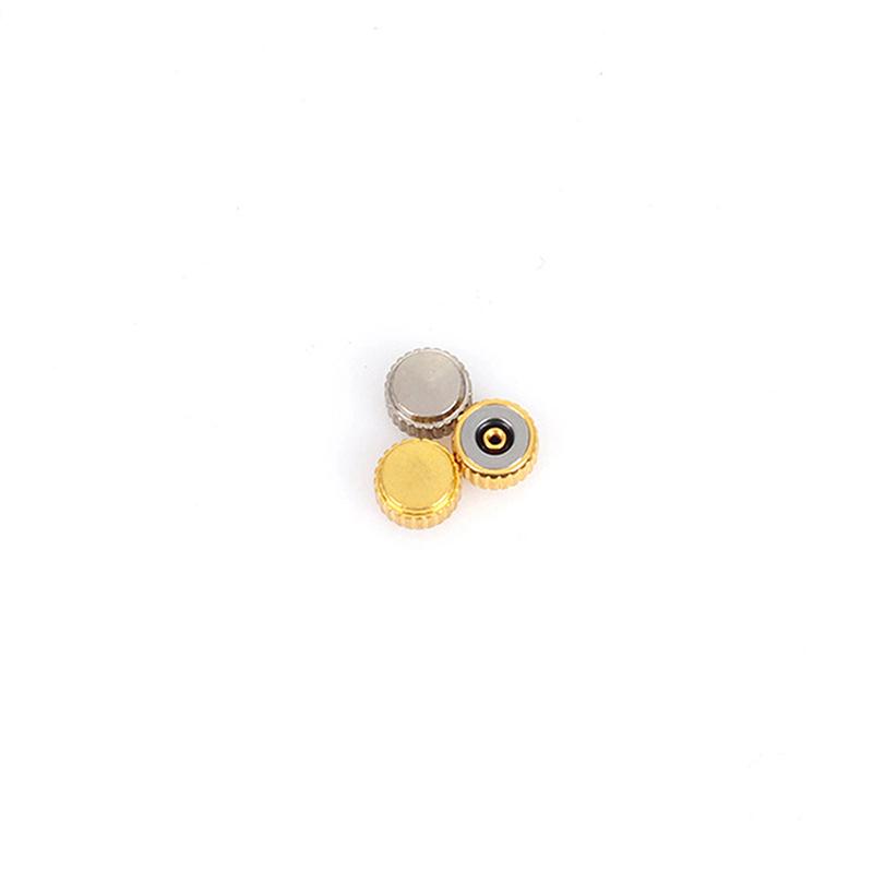 100Pcs/Box Watch Crowns Watch Waterproof Replacement Assorted Repair Tools Silver Gold Watch Accessories For Watchmaker