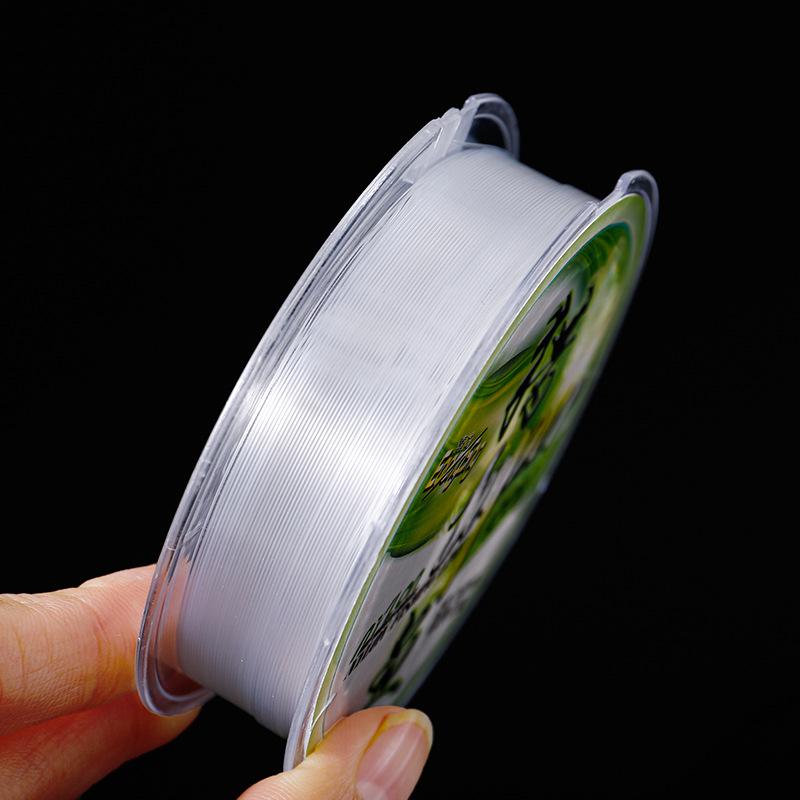 100m Transparent Nylon Fishing Line for Sea Rods - Durable Tackle for Hunting Fish
