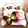 3D Schmetterling Bettwäsche-Sets Bettbezug-Set mit Kissenbezug Twin Full Queen King Bettwäsche Bettwäsche