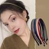 Headband Anti-Slip Plastic Thin Hair Hoop with Curved Design Stable Fit No Pressure Makeup
