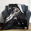 Shakira Poster Print Flannel Blanket High Quality Warm Comfortable Cover for All Seasons Perfect for Gifts Home Decor