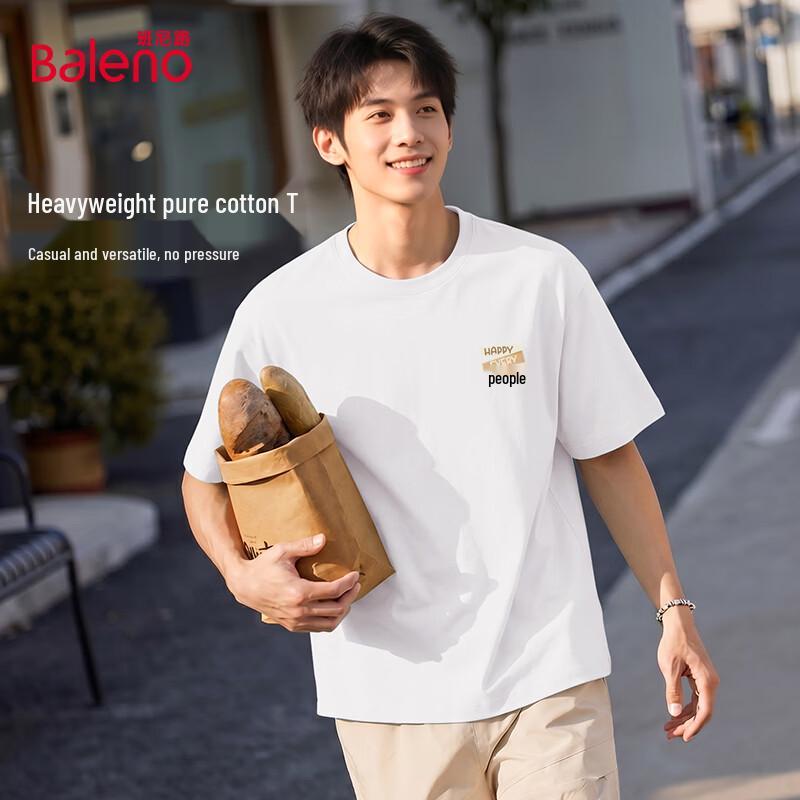 Baleno Men s Loose Fit Heavyweight Cotton T-Shirt 3XL