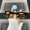 Fashion Square Sunglasses Women Men Vintage Brand Designer Sun Glasses Female Male Retro Outdoors Shades Mirror Oculos De Sol