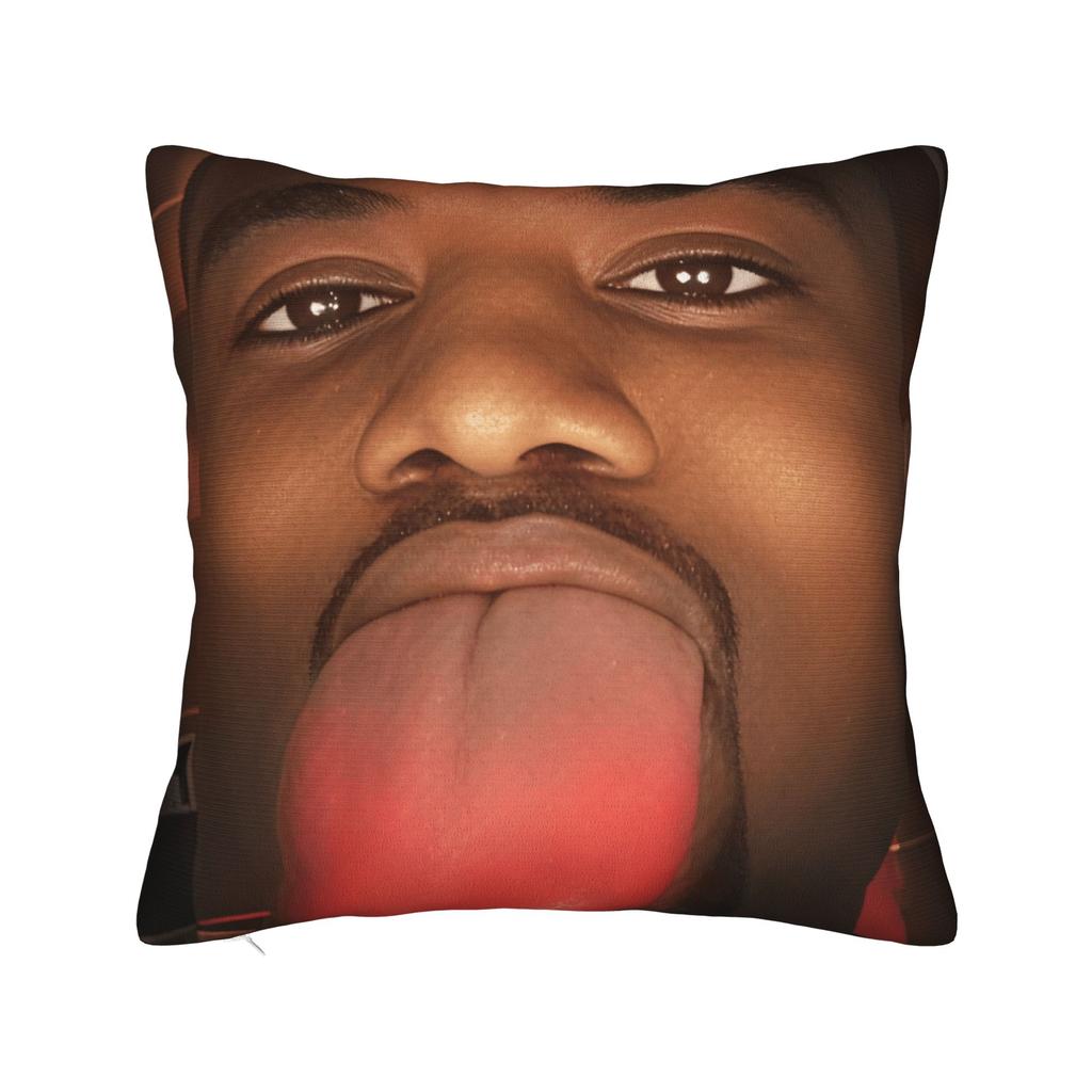 Kanye West Meme Pillow Case  Vintage Pillow Cover Square Pillowcases For Living Room Sofa