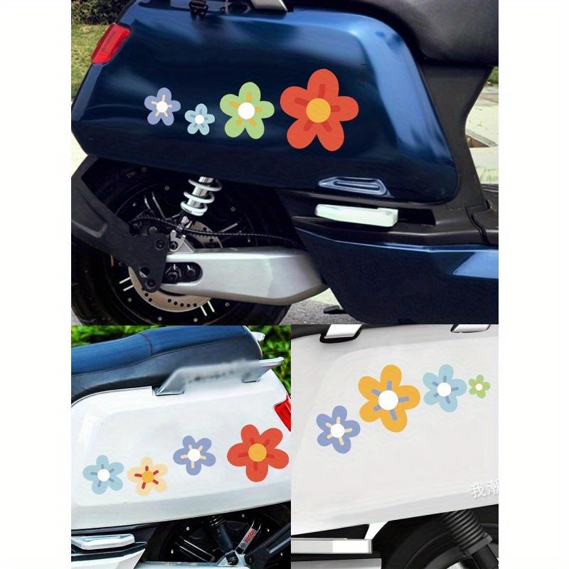 1sheet Flower Print Car Sticker