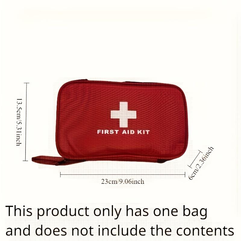 

First Aid Kit Emergency Survival Bag Handbag Durable Trauma Bag Compact Rescue Tote Bag Portable Medicine Storage Bag