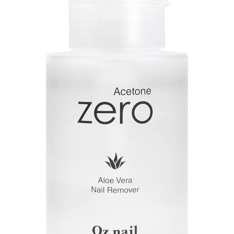 Oznail Средство для снятия лака Ацетон Зеро Алоэ Вера 200 мл (1 бутылка)