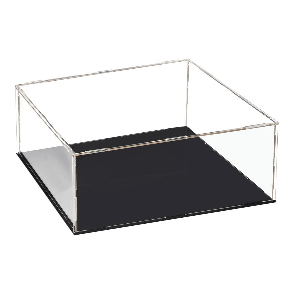Uxcell Display Case, Dustproof, Protective Cube, Clear Acrylic, 30x30x15 Cm
