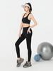 2026 Spring/Autumn Women's Plus Size Yoga Set - Loose Fit Long Sleeve Top & Skinny Tights Fitness Ensemble