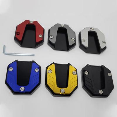 Accessoires Généraux de Base de Support Latéral Antidérapant pour Moto Plaque de Support de Pied d'Extension de Béquille Latérale Accessoires de Moto