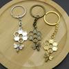 Hot Selling Jewelry, Minimalist Bee Hive Keychain Pendant