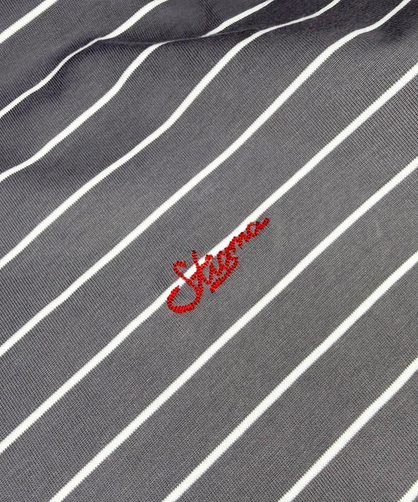 STIGMA Stripe Long Sleeves Gray
