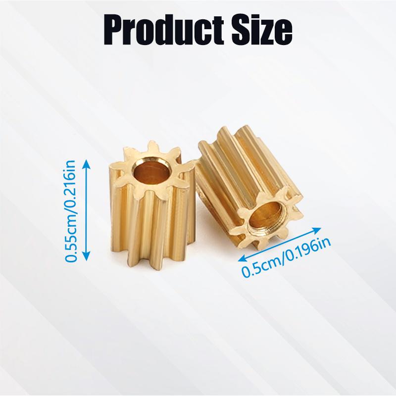 4pcs suitable for Thermomix Motor Gear TM5 TM6 Drive Lock Replacement Parts Brass Gears