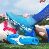 Men Soccer Shoes TF/FG High/Low Ankle Football Boots Male Outdoor Non-slip Grass Multicolor Training Match Sneakers Size 35-45