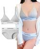 ArBuMIng Bra and Underwear Cotton Night and Panty Wireless Sports High Soft To the Day and Night Women's Set, Bra, Bra, Set, Bra, Bra, Elasticity,
