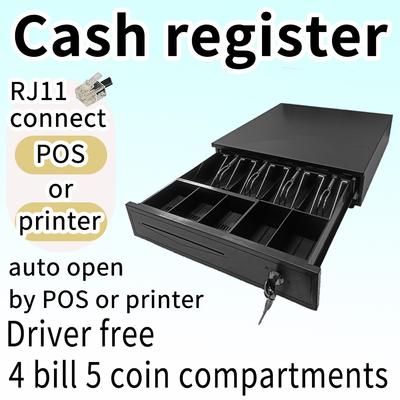 Komerční kovová pokladní zásuvka Point of Sale (POS) Systém Spořící pokladnička Obchod Kavárna Pokladna