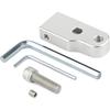 Neutral Gear Shift Assist Shifter Rod Lever Extension Bracket Kit for Harley-Davidson Softail FXS FLS 2000-2017 Touring 1999-2016 Twin Cam Silver